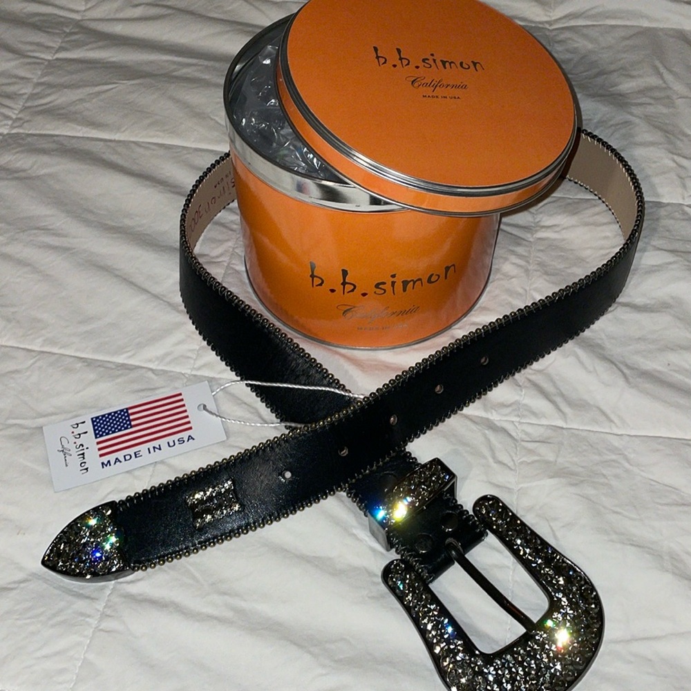 B.B. Simon Classic Black Ink Hematite